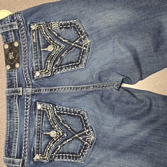 Miss Me Dark Blue Skinny Jeans - Picture 4 of 4